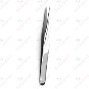 Strong fine point straight tweezers