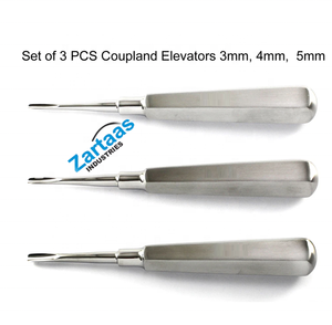 High Quality Stainless Steel Dental Tooth Root Elevator Coupland Set