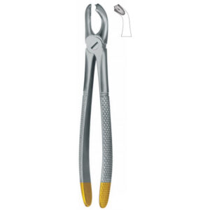 002-006-001 Extracting Forcep - Lower Molars TC Serrated