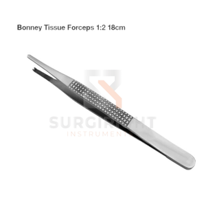 Tissue Forceps 18cm Stainless Steel Surgical Tissue Grasping Forceps