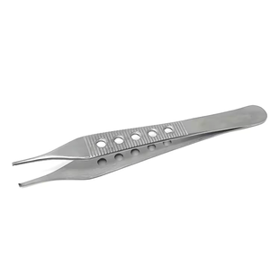 Super Professional New Grip Surgical Manual Dressing Tweezer Tissue Thumb Forceps