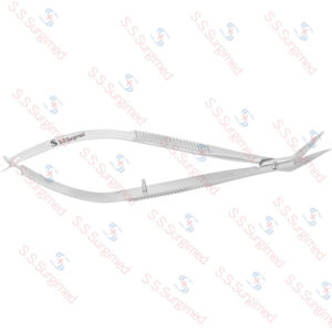 009-022-07 Micro Scissors Angled Long Blade