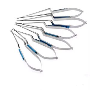 Professional Stainless Steel Manual Micro Neurosurgery Scissors Dental Surgical Instruments Ergonomic Grip CE Certified Class I